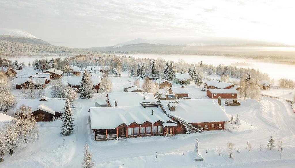 Hotel Ylläshumina v zimě