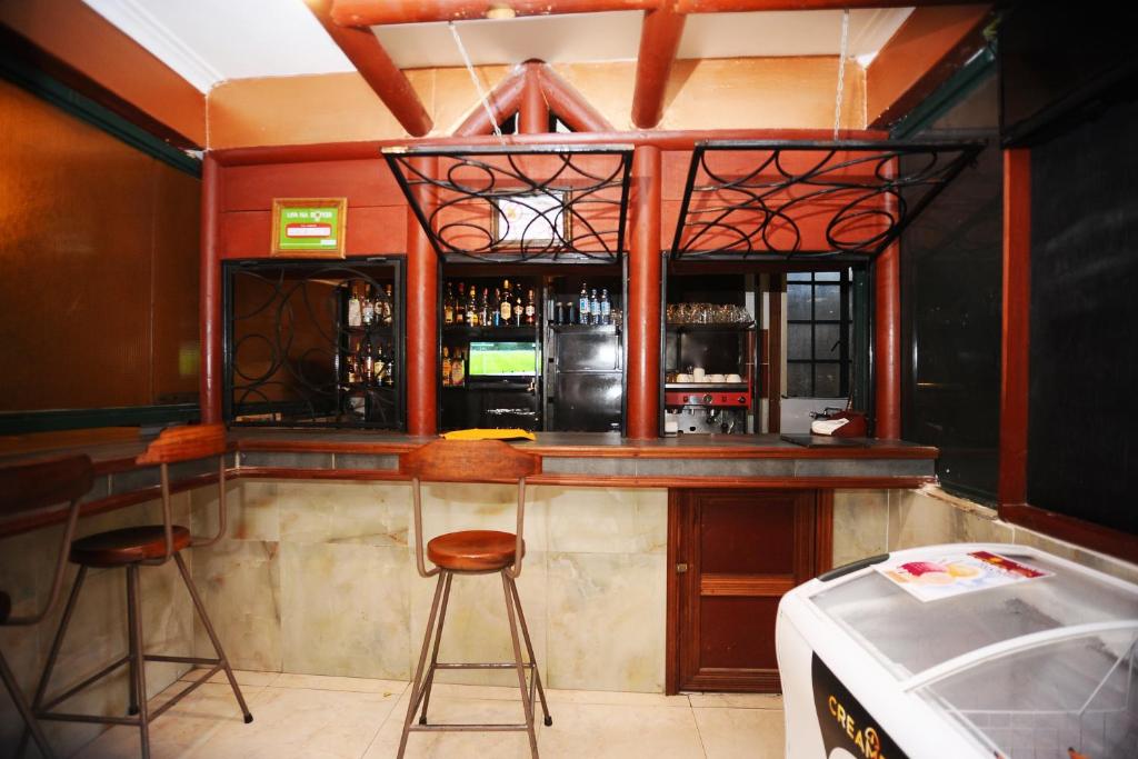 Lounge nebo bar v ubytování Kenya Comfort Hotel