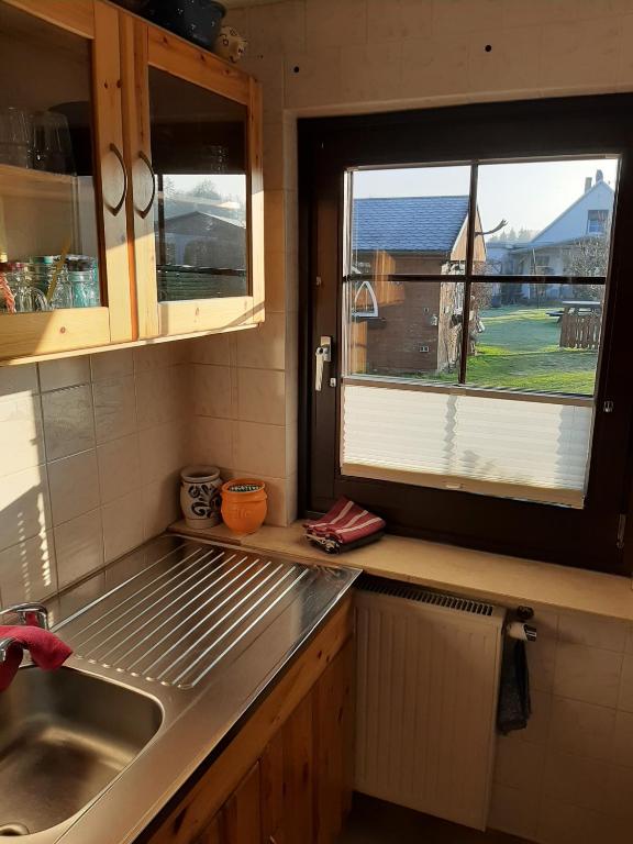 Kuchyň nebo kuchyňský kout v ubytování Ferienhaus Kerstin