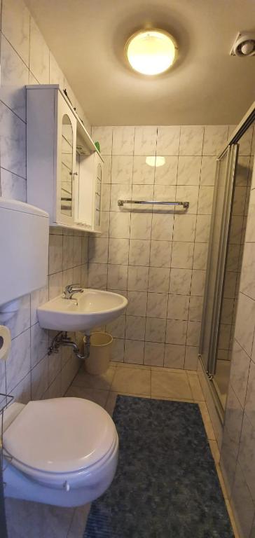 Kúpeľňa v ubytovaní Gasthof Kasperle