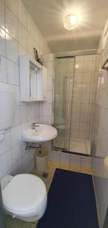 Kúpeľňa v ubytovaní Gasthof Kasperle