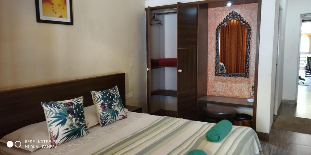 Postel nebo postele na pokoji v ubytování Hotel Bonanza