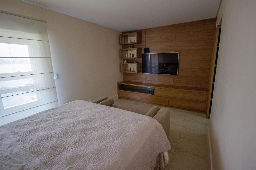  Apartamento Les Vagues - Alto estilo de frente para o mar no Guarujá