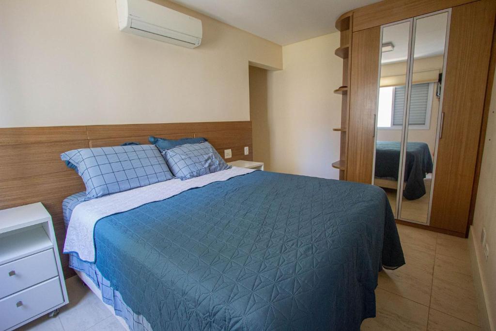  Apartamento Les Vagues - Alto estilo de frente para o mar no Guarujá