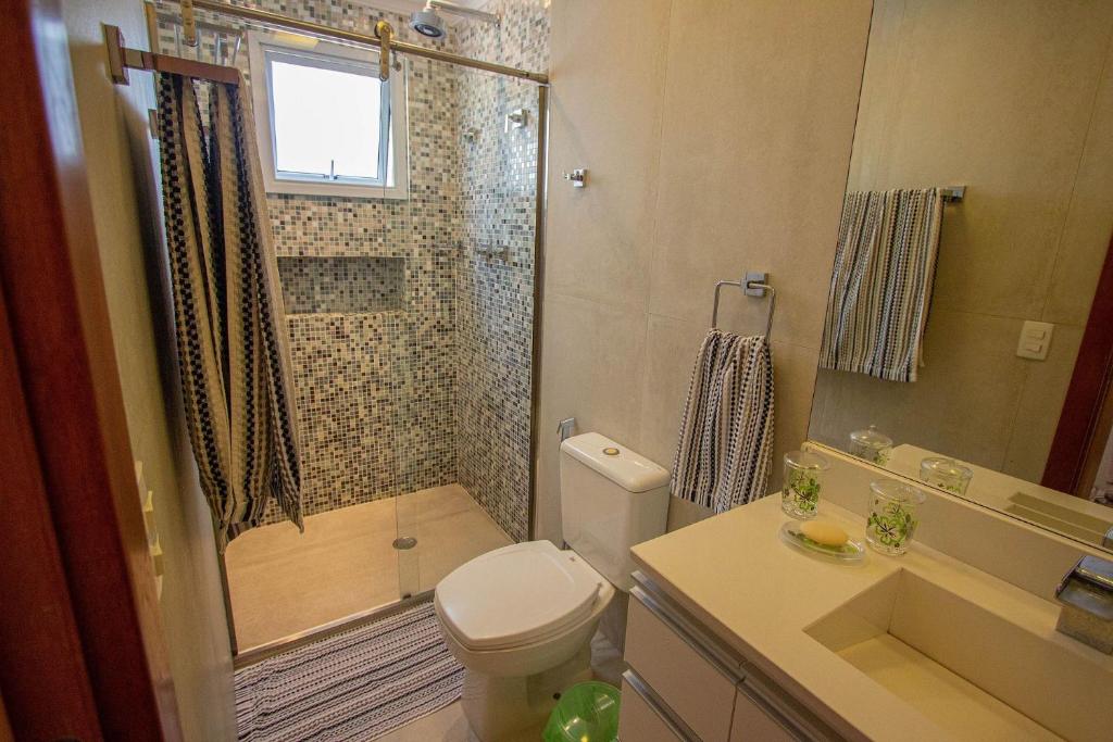  Apartamento Les Vagues - Alto estilo de frente para o mar no Guarujá