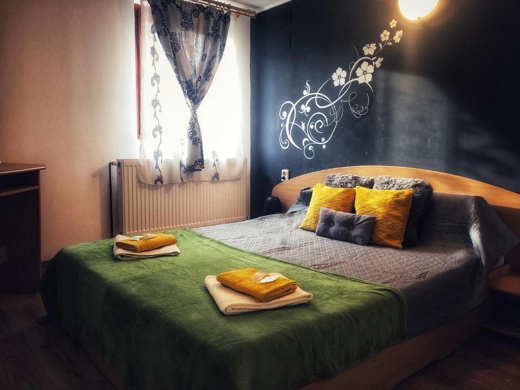 Postelja oz. postelje v sobi nastanitve CasaMaria