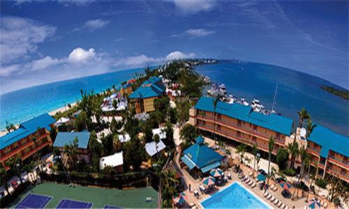 A bird's-eye view of Tween Waters Island Resort & Spa
