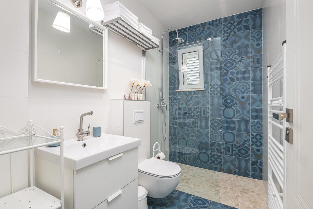 Kúpeľňa v ubytovaní Apartments Villa Maria