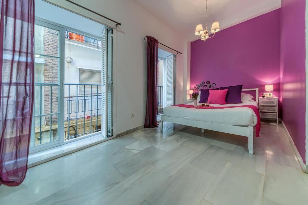 Posteľ alebo postele v izbe v ubytovaní Novam Duplex