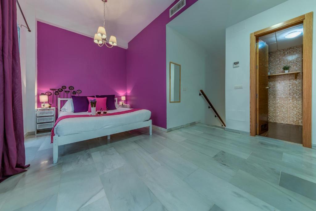 Posteľ alebo postele v izbe v ubytovaní Novam Duplex