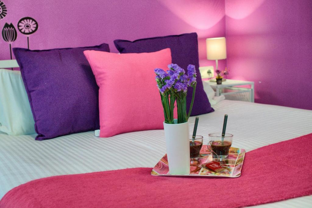 Posteľ alebo postele v izbe v ubytovaní Novam Duplex
