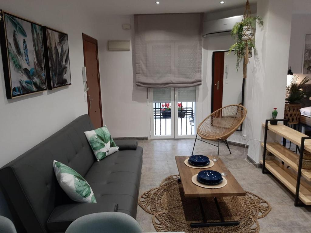 Posezení v ubytování Apartamento pleno centro Wallada