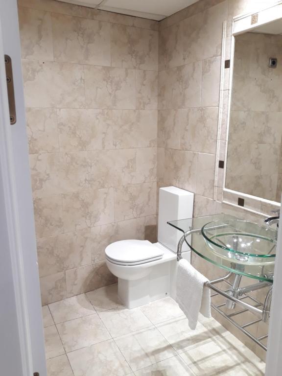 Koupelna v ubytování Apartamento pleno centro Wallada