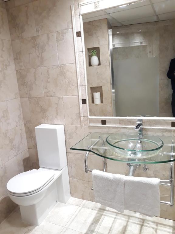 Koupelna v ubytování Apartamento pleno centro Wallada
