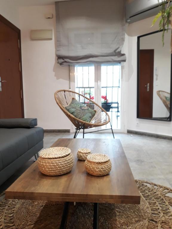 Posezení v ubytování Apartamento pleno centro Wallada