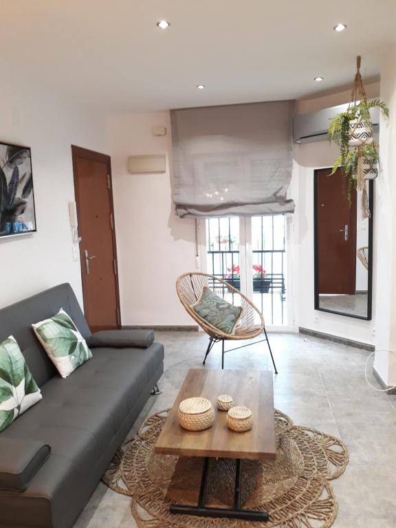 Posezení v ubytování Apartamento pleno centro Wallada