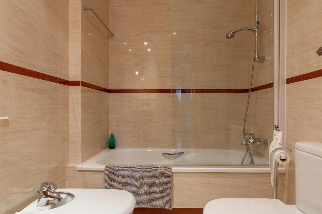 Kúpeľňa v ubytovaní Residencial Vicaño VUT-PO-03856
