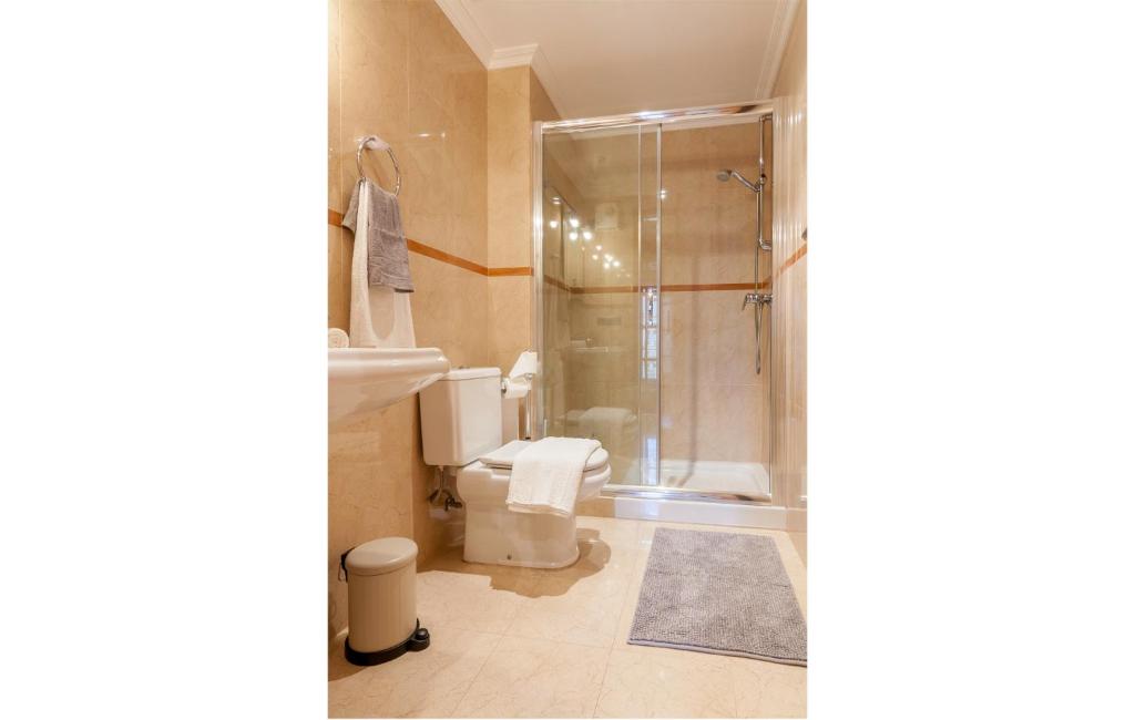 Kúpeľňa v ubytovaní Residencial Vicaño VUT-PO-03856