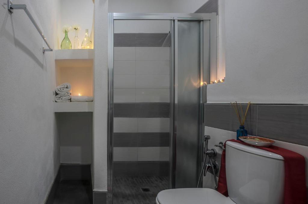 Koupelna v ubytování Lisetta Rooms