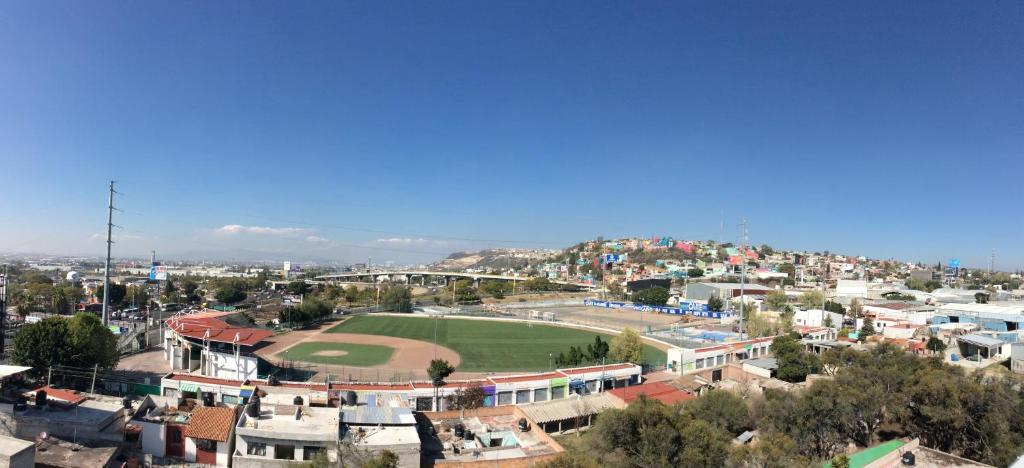 Nespecifikovaný výhled na destinaci Querétaro nebo výhled na město při pohledu z hotelu