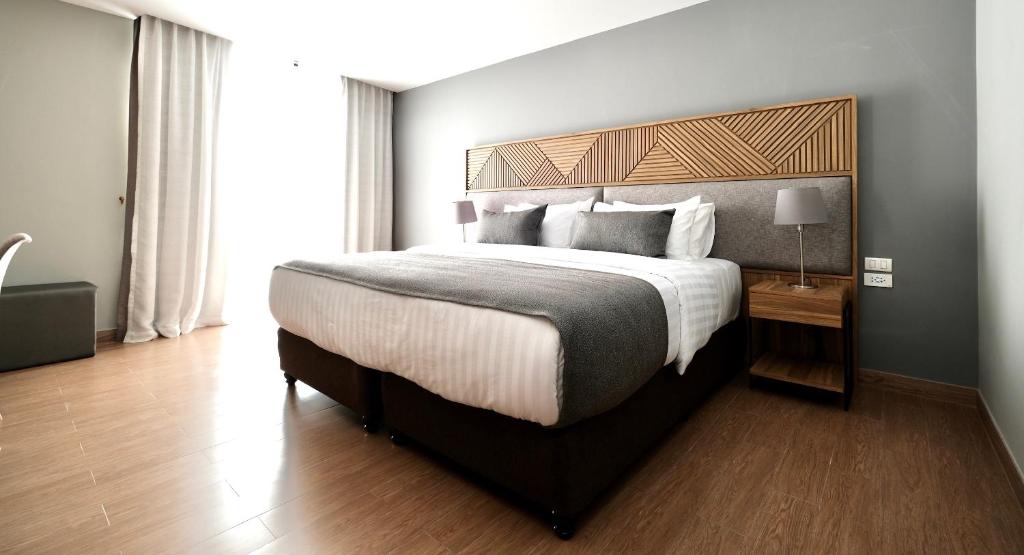 Canalis Suvarnabhumi Airport Hotelにあるベッド