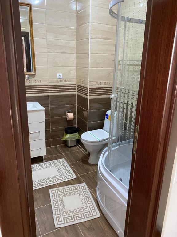 Koupelna v ubytování CASA VELDONI