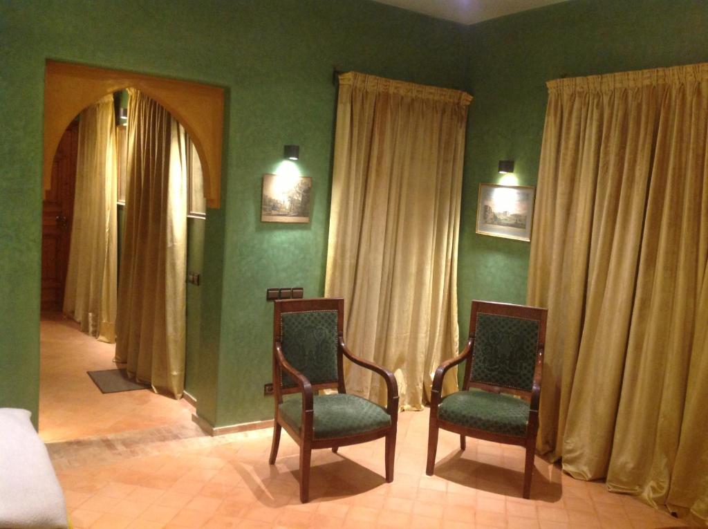 Posezení v ubytování MAROC LODGE Atlas Mountain Retreat