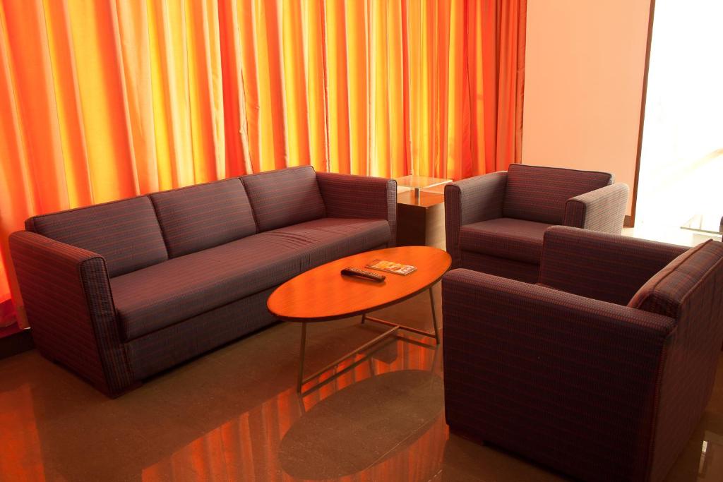 Posezení v ubytování Hotel Parc Estique