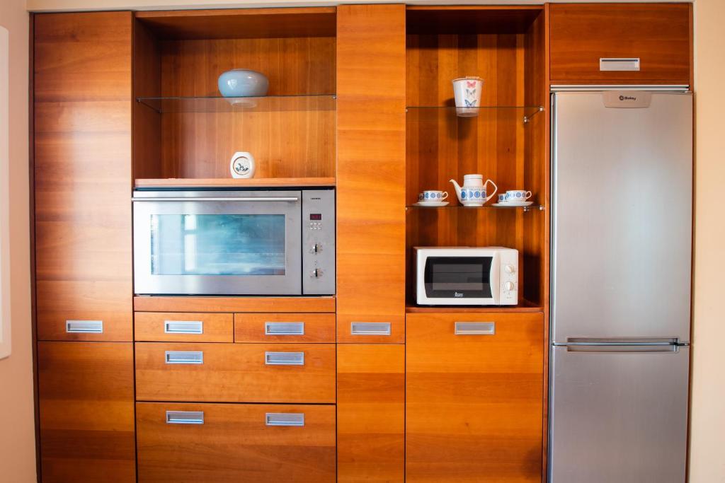 Kuchyň nebo kuchyňský kout v ubytování Casa del Capitán