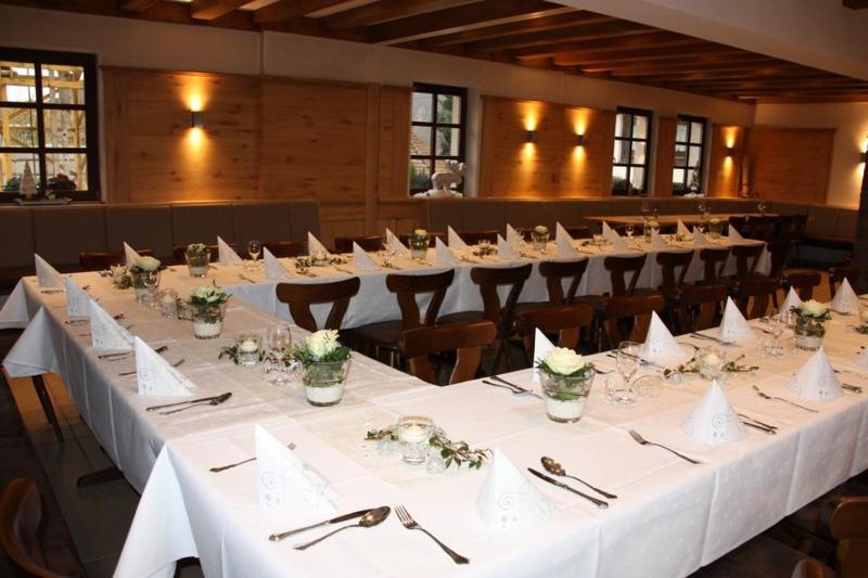 Restaurace v ubytování Gasthaus Dörsthof