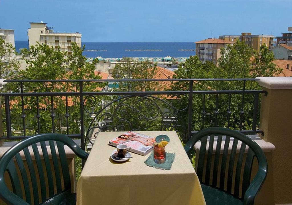 Balkón nebo terasa v ubytování Hotel Savoia