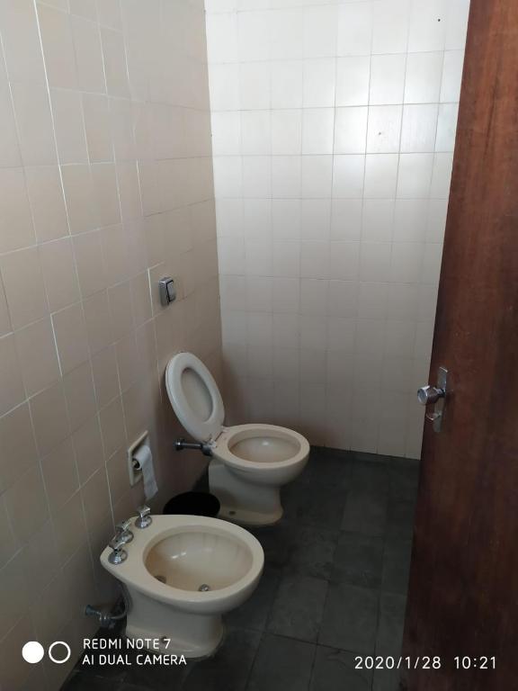 Koupelna v ubytování Hostel da Moda