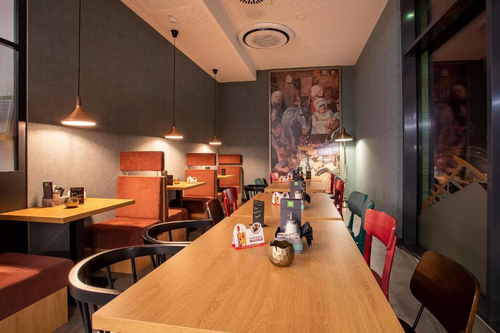 Posezení v ubytování ibis Styles Pforzheim