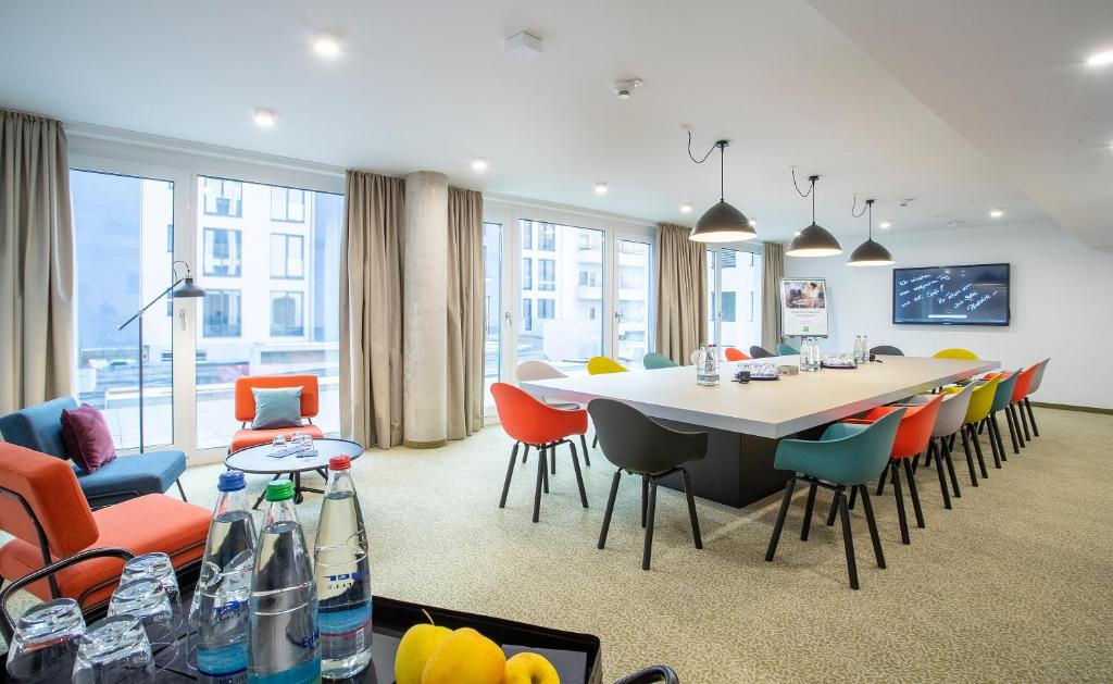 Posezení v ubytování ibis Styles Pforzheim