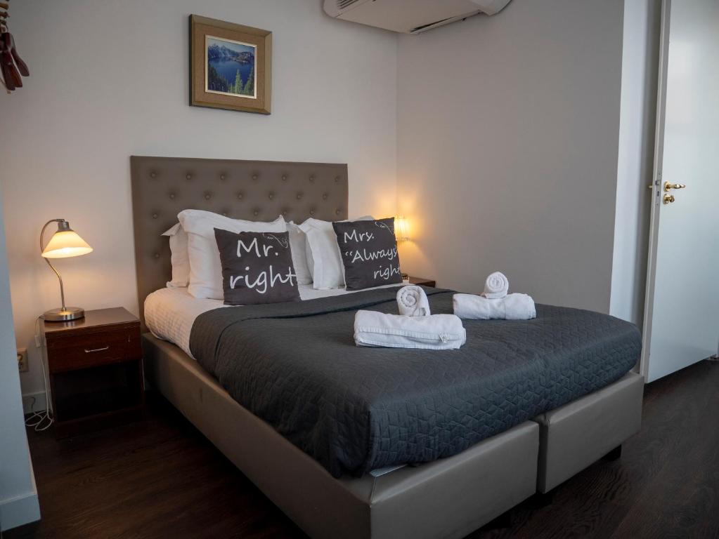 Postel nebo postele na pokoji v ubytování Hotel Hague Center