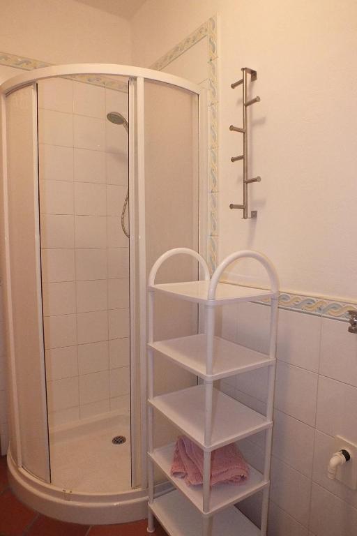 A bathroom at Le Soleil