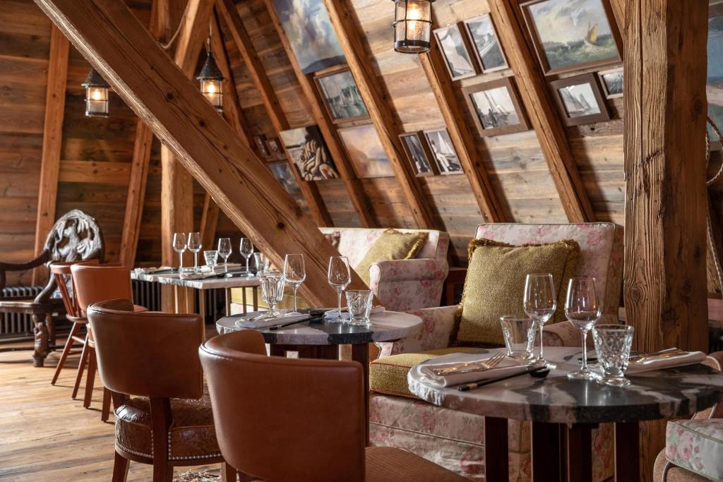 Posezení v ubytování La Réserve Eden au Lac Zurich