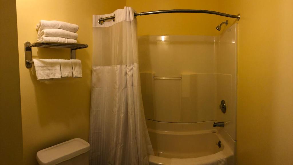 Koupelna v ubytování Value Inn Motel EUGENE AIRPORT