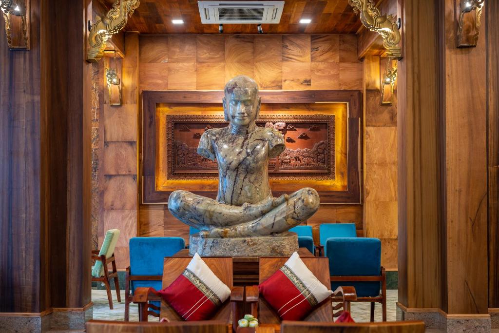 Posezení v ubytování Ta Prohm Hotel & Spa