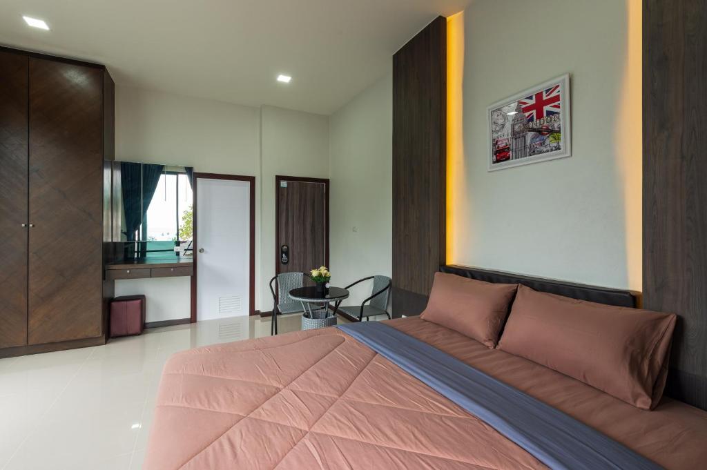 Aownoi Bay Resort - Chambre Double De Luxe Avec Balcon Et Vue En Mer