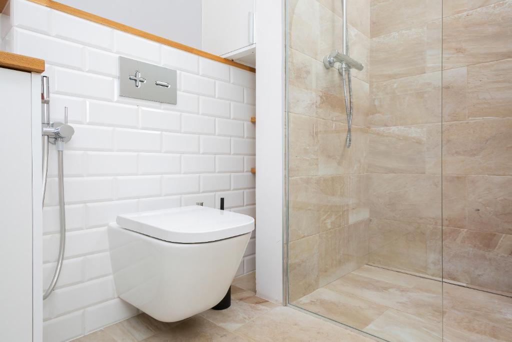 Kúpeľňa v ubytovaní Apartment Warsaw Żoliborz by Noclegi Renters