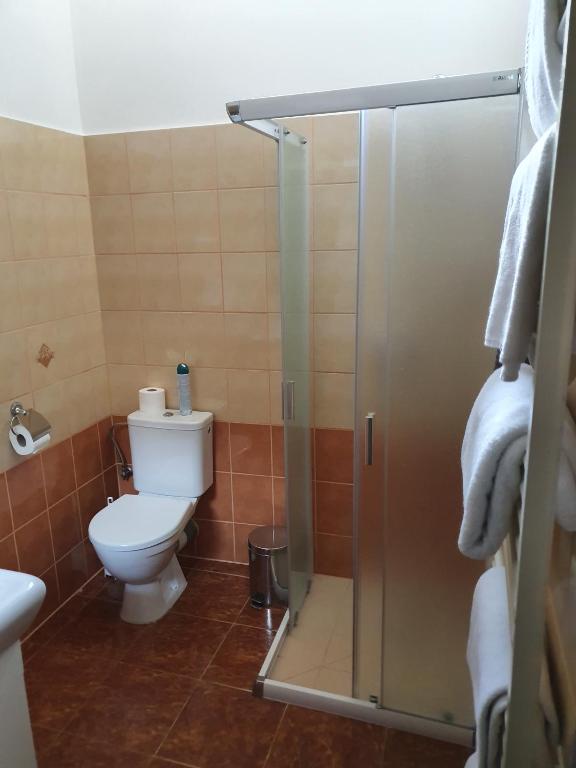 Kúpeľňa v ubytovaní Hotel Palác