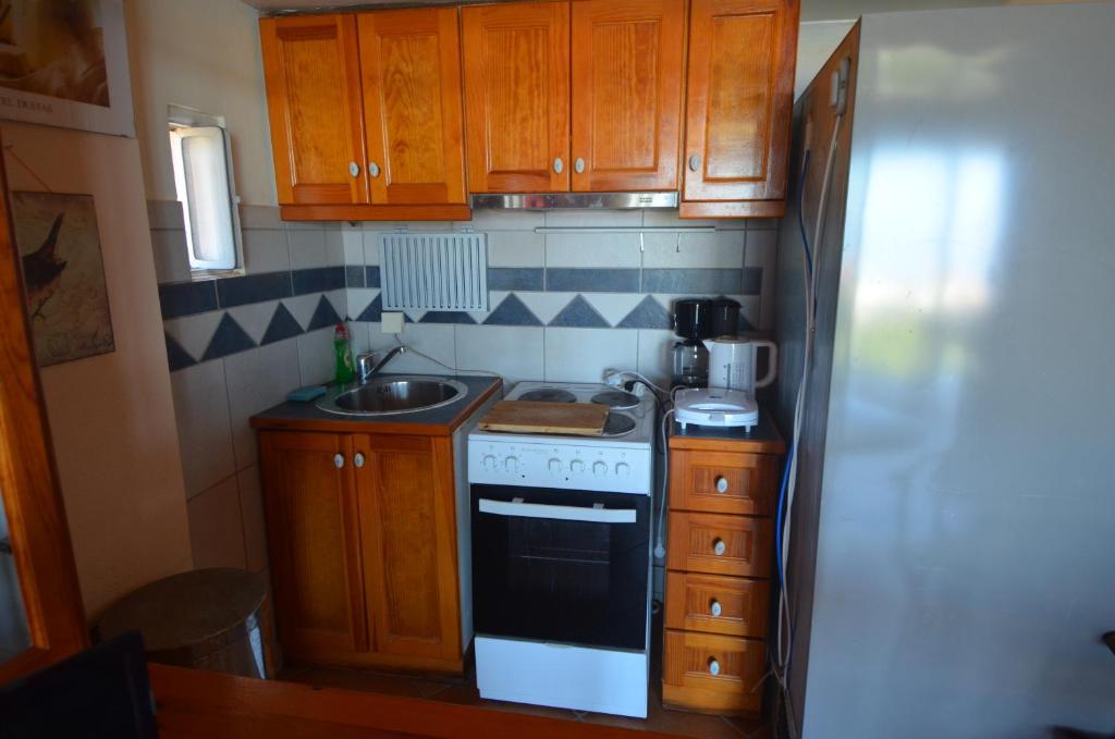 Kuchyň nebo kuchyňský kout v ubytování Villa Sofia