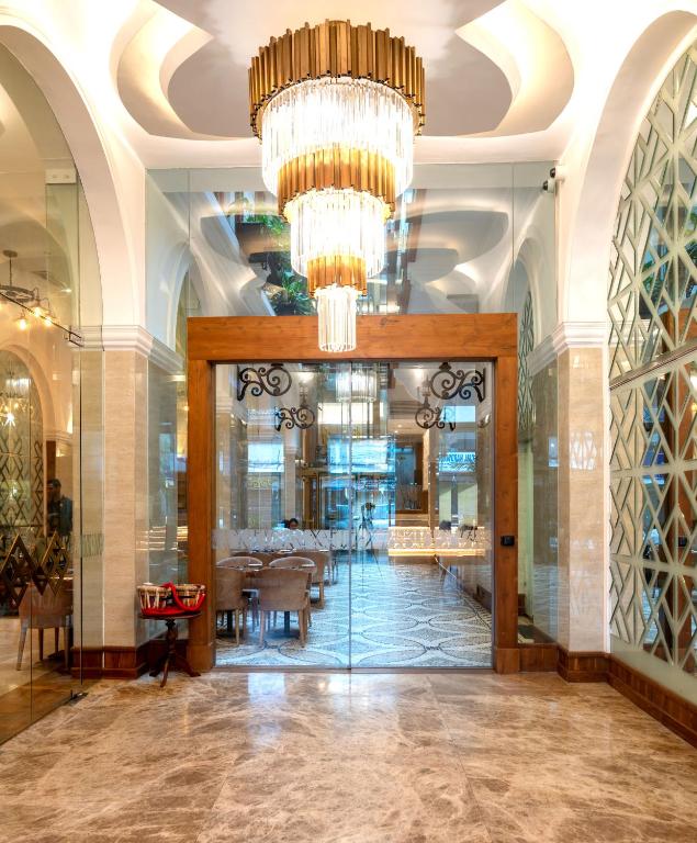 Vstupní hala nebo recepce v ubytování The Radh Hotel