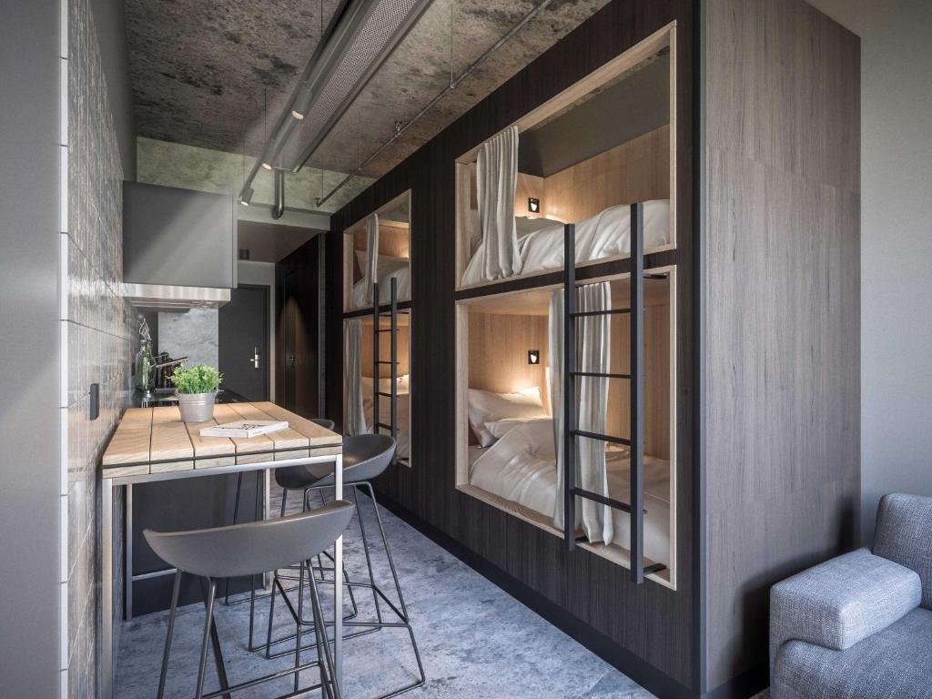 Postel nebo postele na pokoji v ubytování Mornington Hotel Bromma