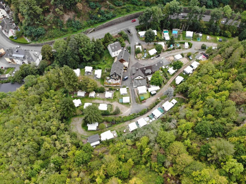 Vista aèria de Pension Camping Schausten