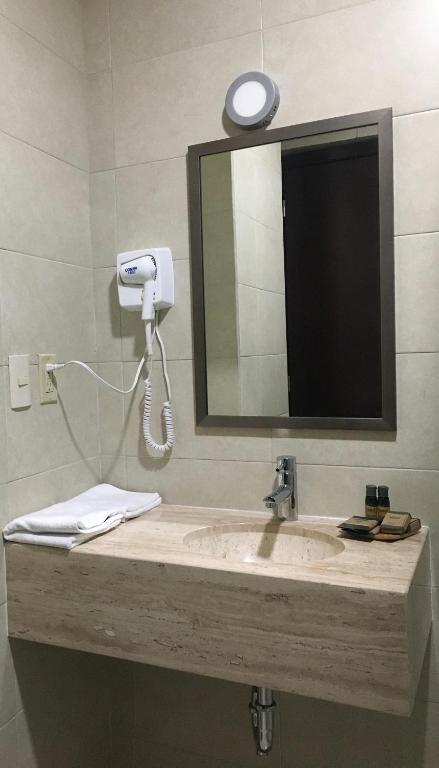 Koupelna v ubytování Harbour Inn - Veracruz