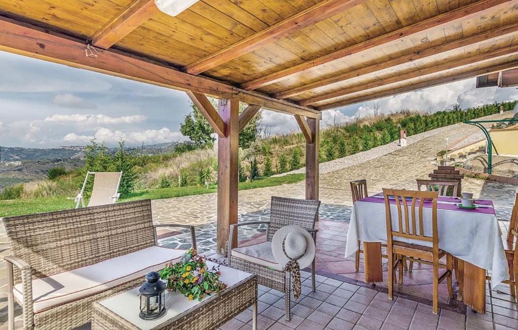 Balkon lub taras w obiekcie Casa Vacanza Villa Aurora