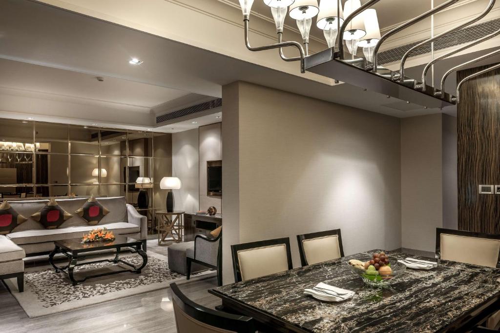 Posezení v ubytování Hyatt Ahmedabad