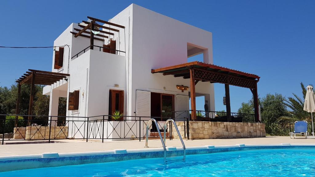 Gallery image of Villa Angelos with private gated pool in Almyrida